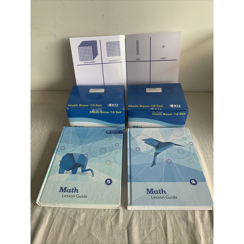K12 Homeschool Curriculum Summit Set Math 3 Course Kit Brand New